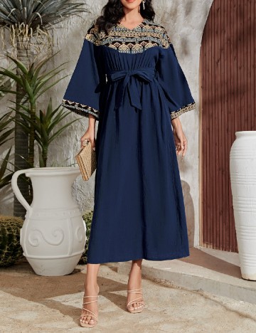 Rochie medie SHEIN, albastru