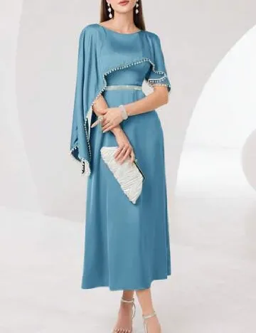 Rochie medie SHEIN, albastru