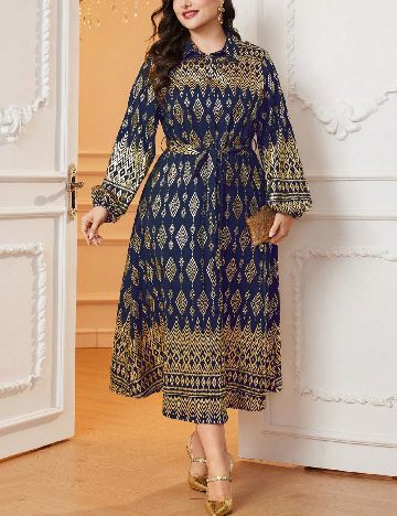 Rochie medie SHEIN, albastru
