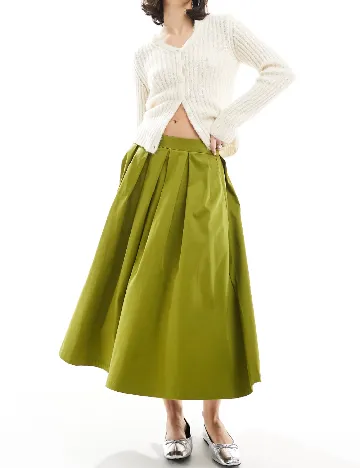 Fusta ASOS, verde