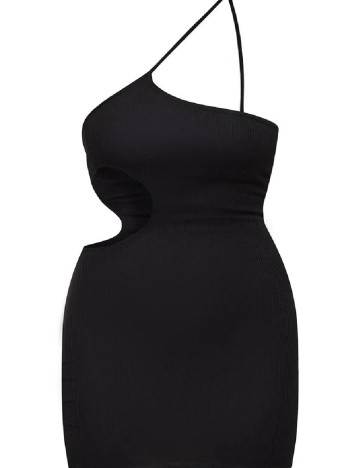 Rochie scurta PRETTYLITTLETHING, negru