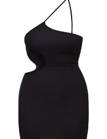 Rochie scurta PRETTYLITTLETHING, negru