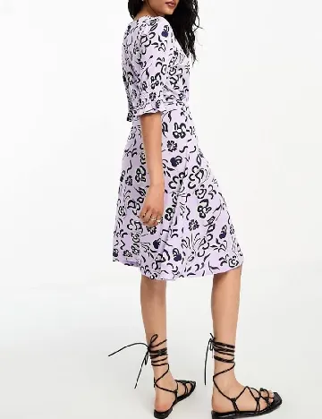 Rochie medie French Connection, mov