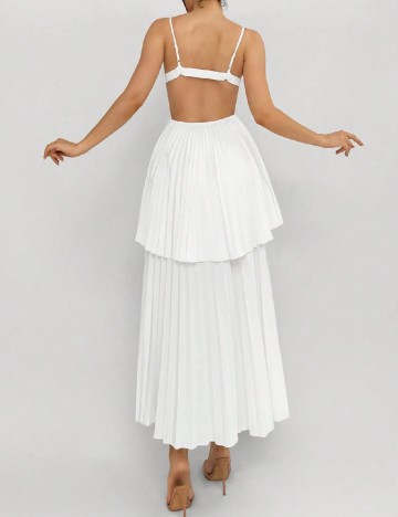 Rochie lunga SHEIN, alb