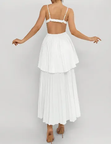 Rochie lunga SHEIN, alb