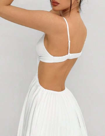 Rochie lunga SHEIN, alb