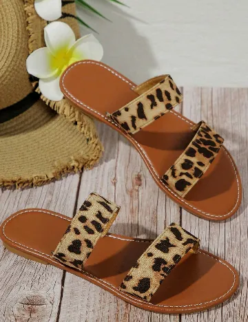 Slapi SHEIN, animal print