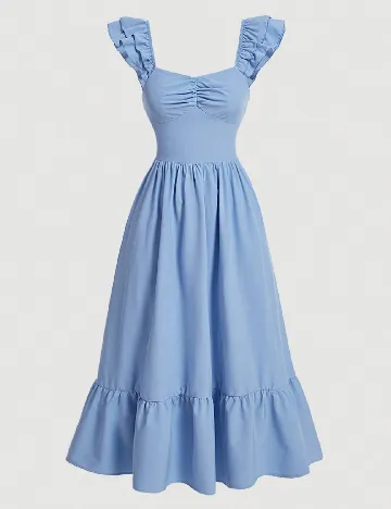Rochie medie SHEIN, albastru