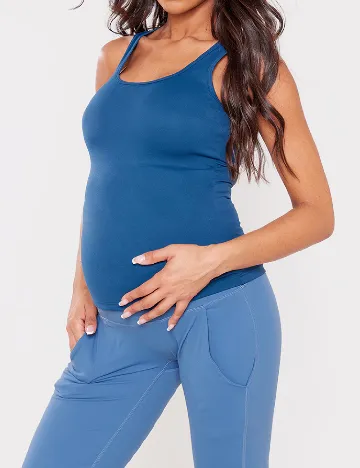 Maiou PRETTYLITTLETHING Maternity, albastru