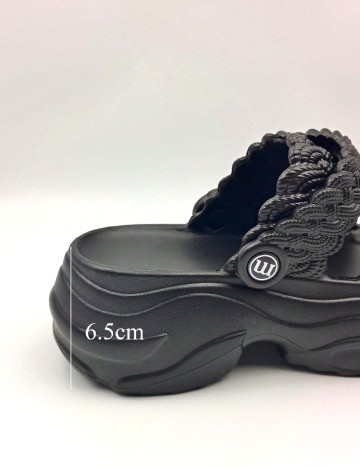 Sandale SHEIN, negru