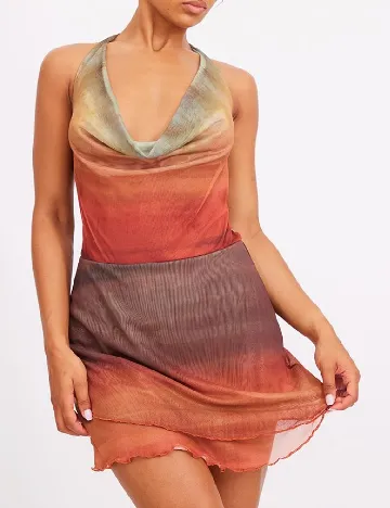 Rochie scurta PRETTYLITTLETHING, mix culori