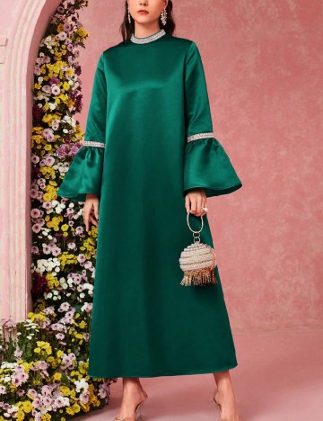 Rochie medie SHEIN, verde