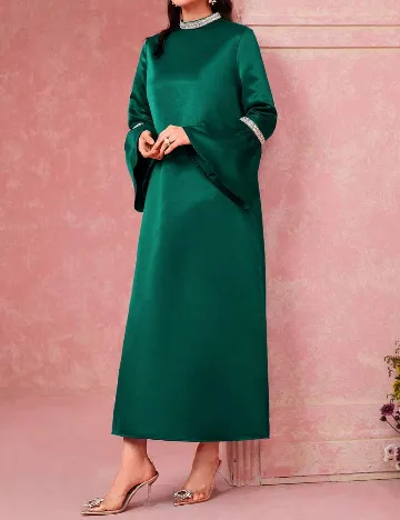 Rochie medie SHEIN, verde