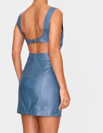 Rochie scurta PRETTYLITTLETHING, albastru