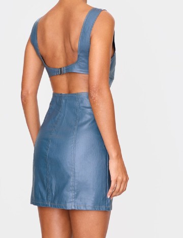 Rochie scurta PRETTYLITTLETHING, albastru
