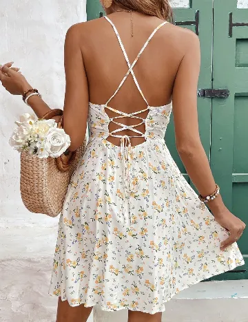 Rochie scurta SHEIN, alb