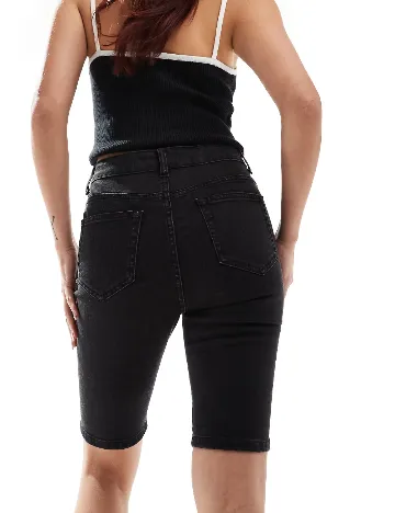 Pantaloni scurti Don t think twice, negru