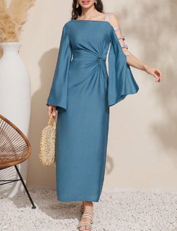Rochie lunga SHEIN, albastru