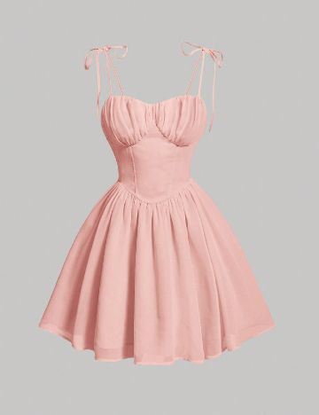 Rochie scurta SHEIN, roz
