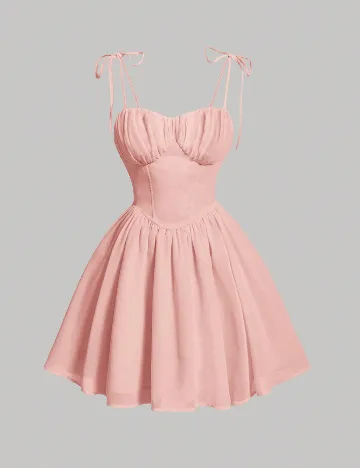 Rochie scurta SHEIN, roz