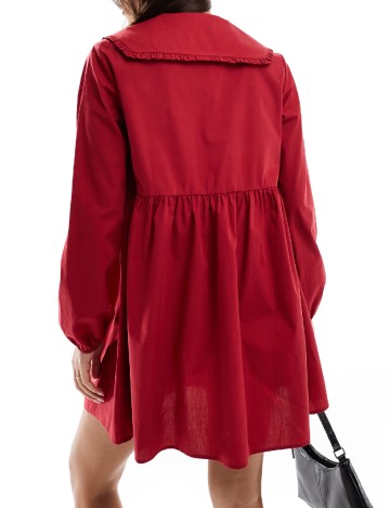 Rochie scurta ASOS, rosu
