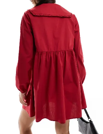 Rochie scurta ASOS, rosu