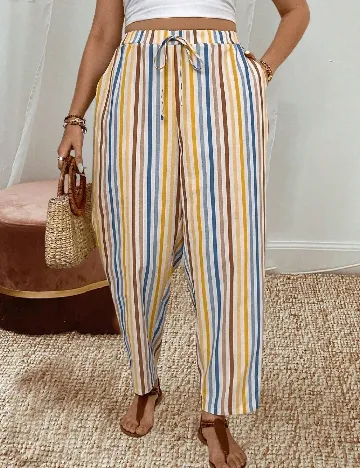 Pantaloni SHEIN CURVE, mix culori