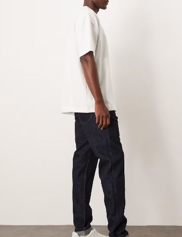 Tricou Oversize ASOS, alb