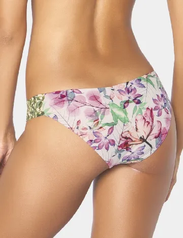 Chilot de baie Triumph, floral print