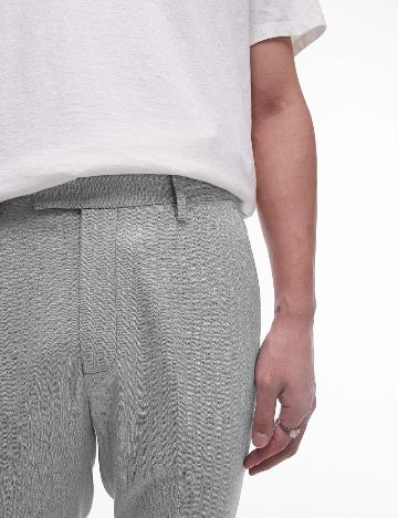 Pantaloni Topman, gri