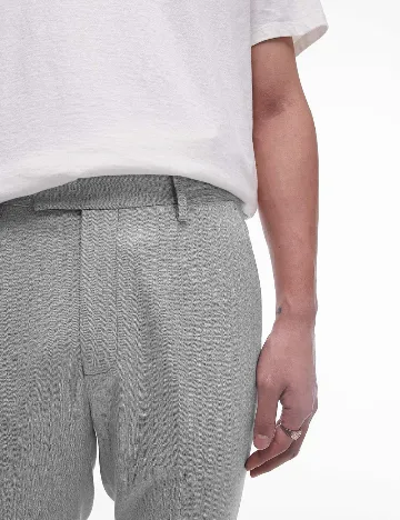 Pantaloni Topman, gri