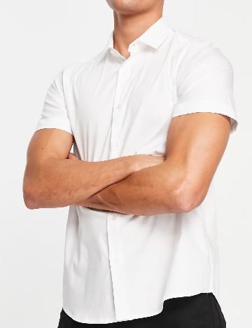 Camasa Topman, alb