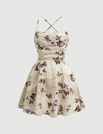 Rochie scurta SHEIN, alb