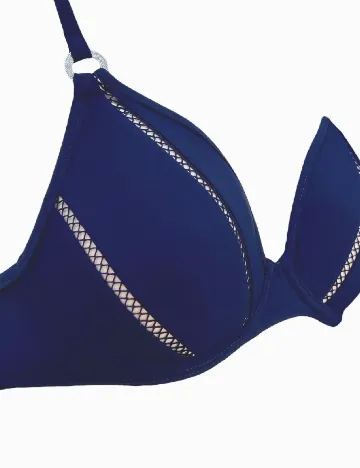 Sutien de baie Triumph, bleumarin