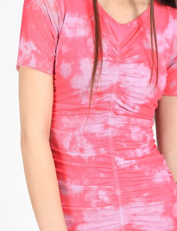 Rochie scurta Bolongaro Trevor, roz