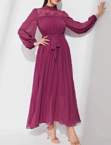 Rochie lunga SHEIN, magenta