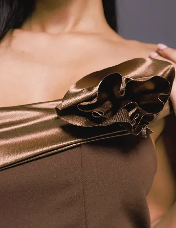 Rochie lunga ASOS, maro
