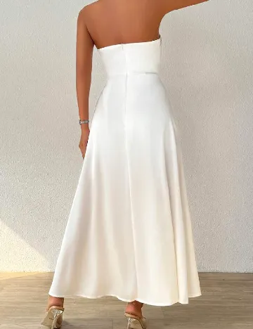 Rochie medie SHEIN, alb