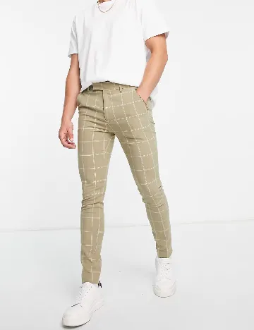 Pantaloni ASOS, verde