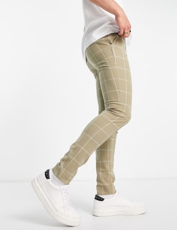 Pantaloni ASOS, verde