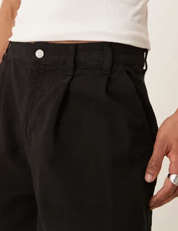 Pantaloni scurti ASOS, negru