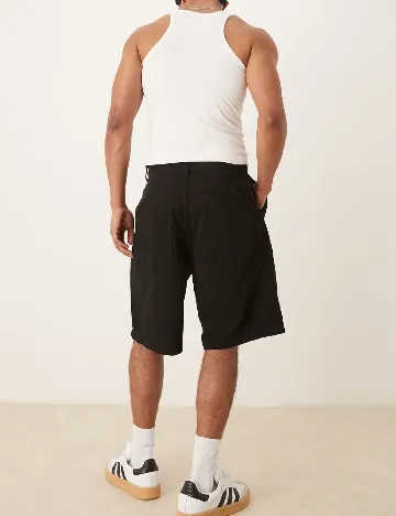 Pantaloni scurti ASOS, negru