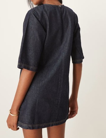 Rochie scurta ASOS, bleumarin