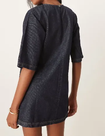 Rochie scurta ASOS, bleumarin