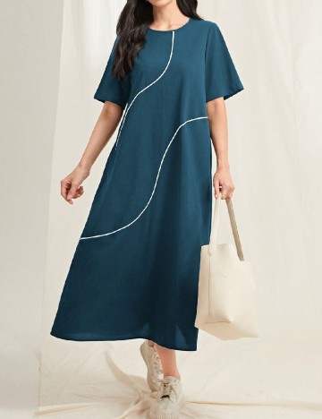 Rochie medie SHEIN, albastru