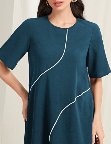 Rochie medie SHEIN, albastru