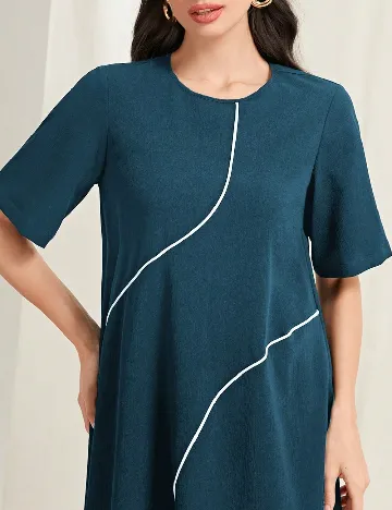 Rochie medie SHEIN, albastru