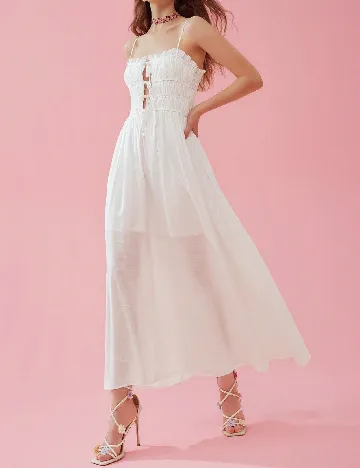 Rochie lunga SHEIN, alb