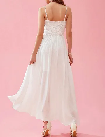 Rochie lunga SHEIN, alb