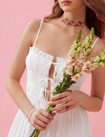 Rochie lunga SHEIN, alb